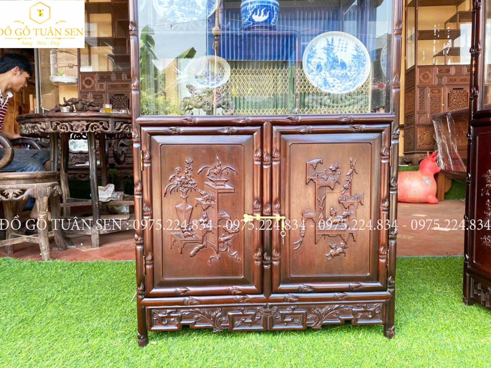  Hình ảnh Tủ bày đồ , trưng bày đồ cổ 